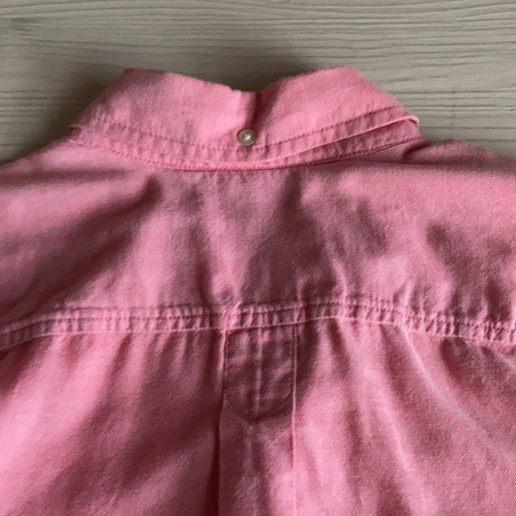 GAP Pink Cotton Button Down Shirt size XS - Picture 10 of 13